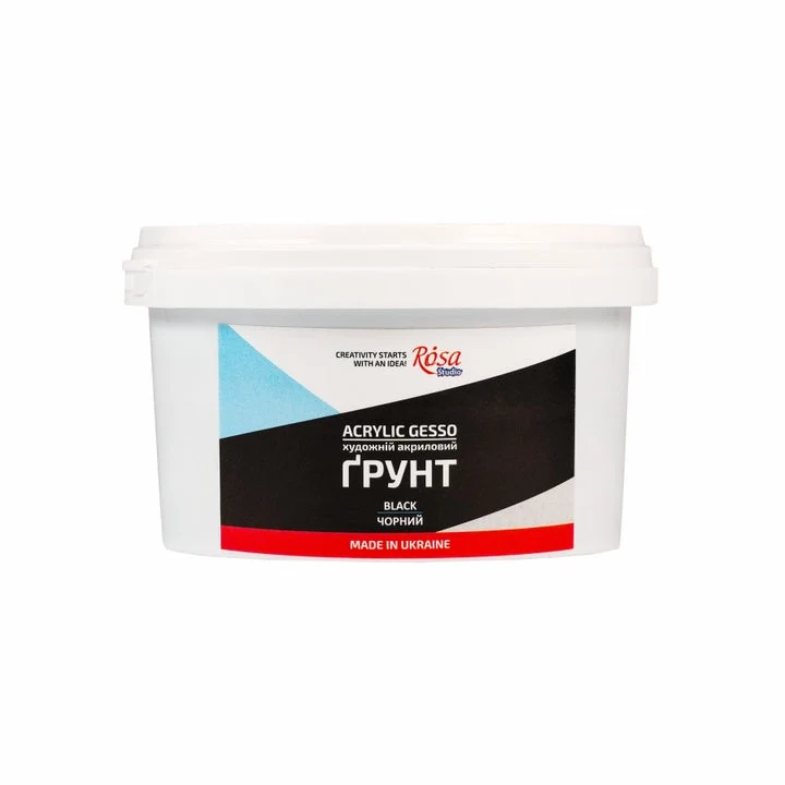 ROSA Studio Black Acrylic Gesso