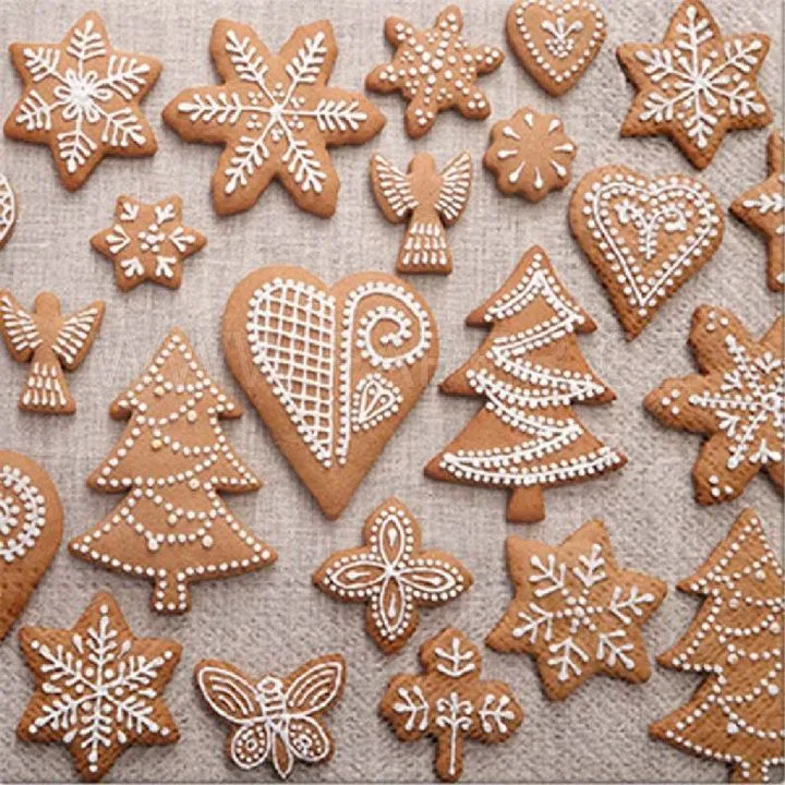 Decoupage Napkins Sweet Gingerbreads - 1 pc