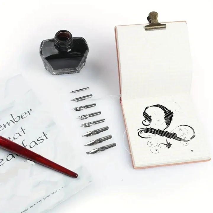 Set of 10 Calligraphy Set