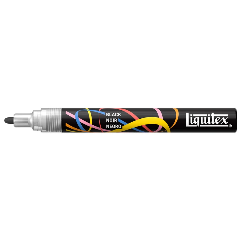 Liquitex - Acrylic Paint Marker 2mm - Black