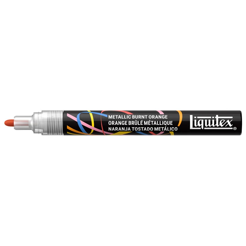 Liquitex - Acrylic Paint Marker 2mm - Metallic Burnt Orange