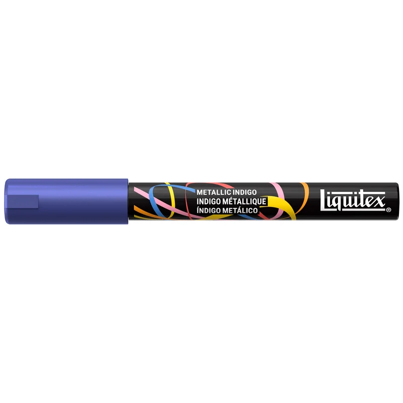 Liquitex - Acrylic Paint Marker 2mm - Metallic Indigo