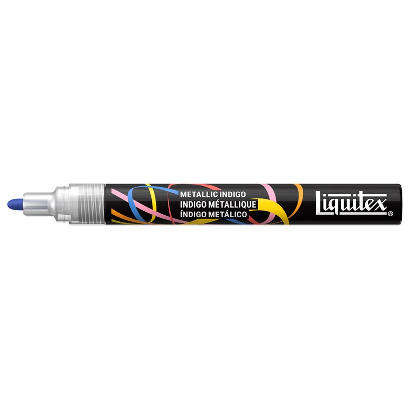 Liquitex - Acrylic Paint Marker 2mm - Metallic Indigo