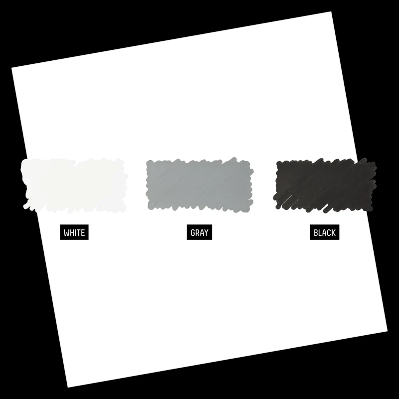 Liquitex - Marker Set 3x2mm, Set 1 - Monochrome
