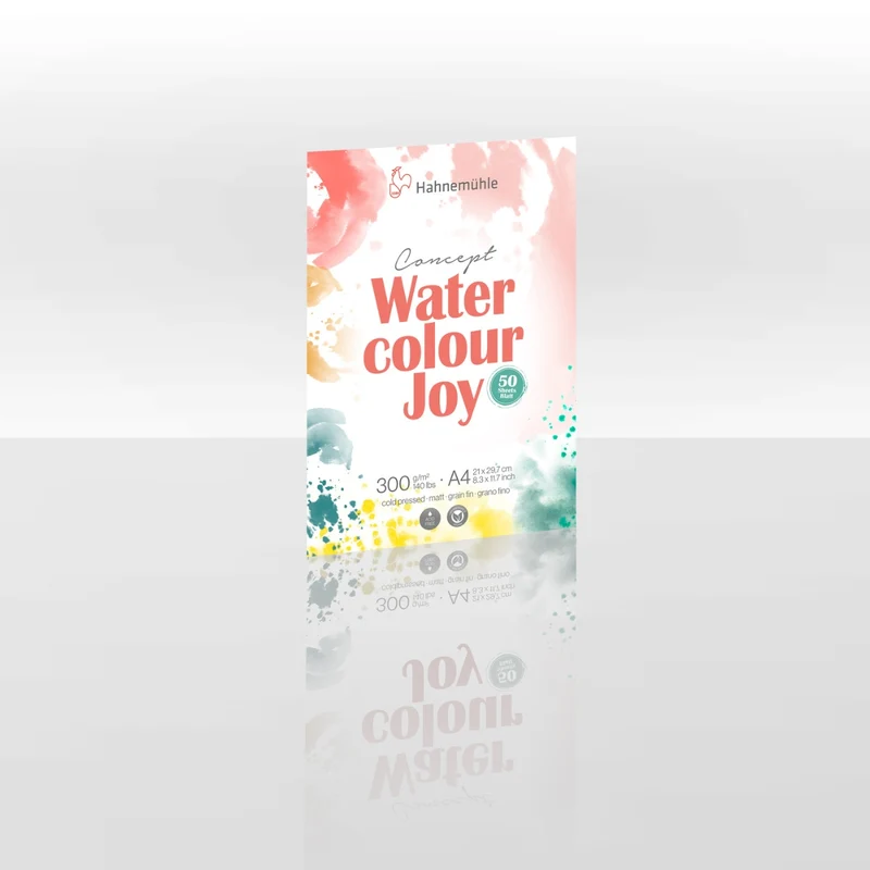 Hahnemuhle - Concept Watercolour Joy - A4 300gsm Natural White