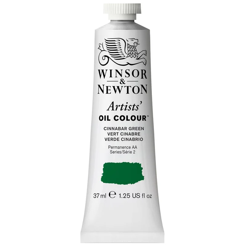 Winsor and Newton - Artists' Oil Colour - 37ml - Cinnabar Green