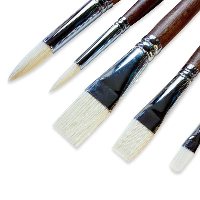 Elements - 5x Synthetic Oil Brush Set