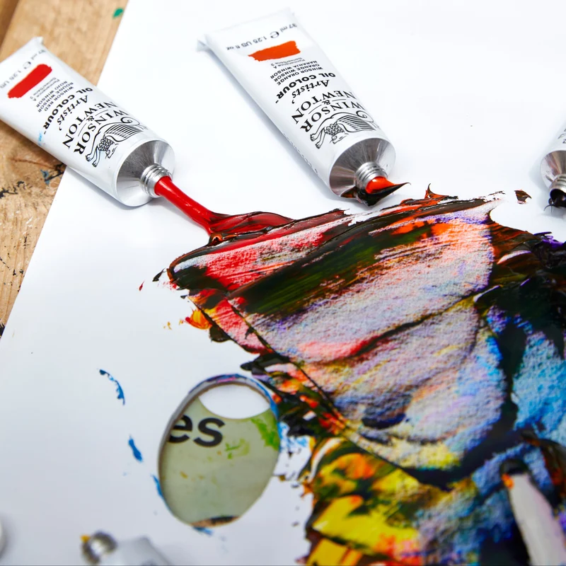 Winsor and Newton - Artists' Oil Colour - 5x37ml Tubes - Winsor Set