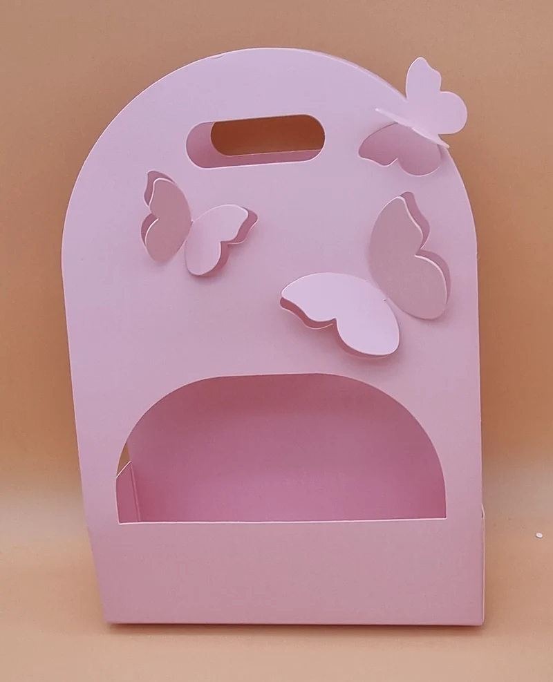 Box 25x9x36cm "Rosa 786"