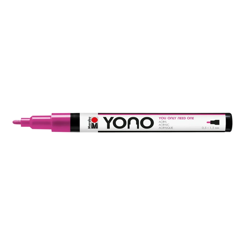 Acrylmarker YONO 0.5 - 1.5 mm Magenta