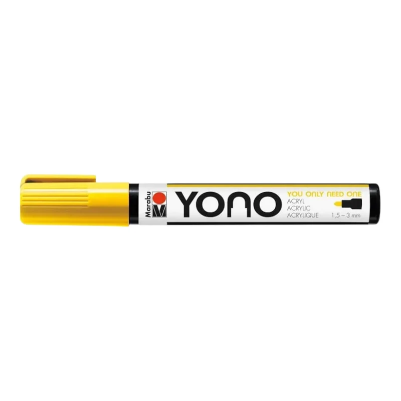 YONO Acrylmarker – Gelb (1.5–3 mm)