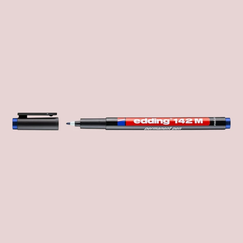 Edding 142 M – Permanentmarker Rot
