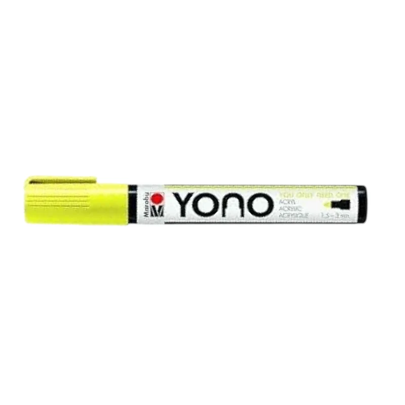 Acrylmarker YONO 1.5 - 3 mm Neon Gelb