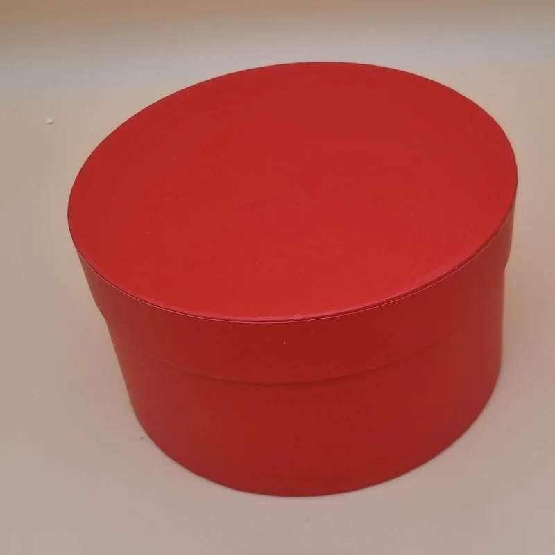 Box mit Deckel 18x10cm "Rot 723"