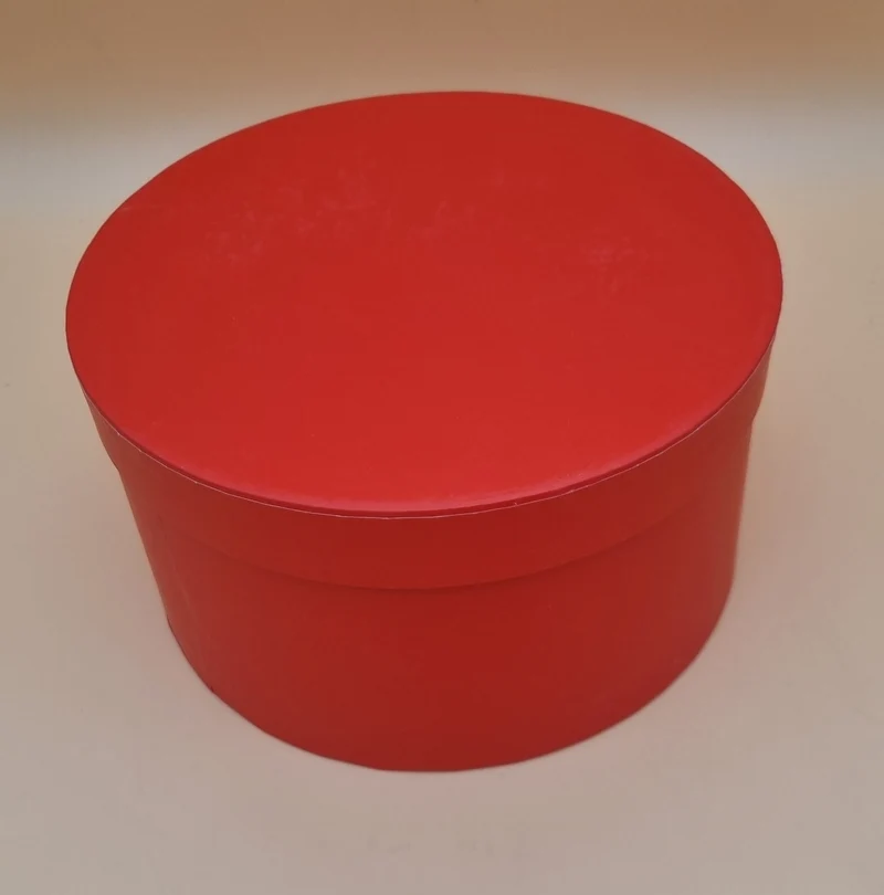 Box mit Deckel 23x13cm "Rot 721"