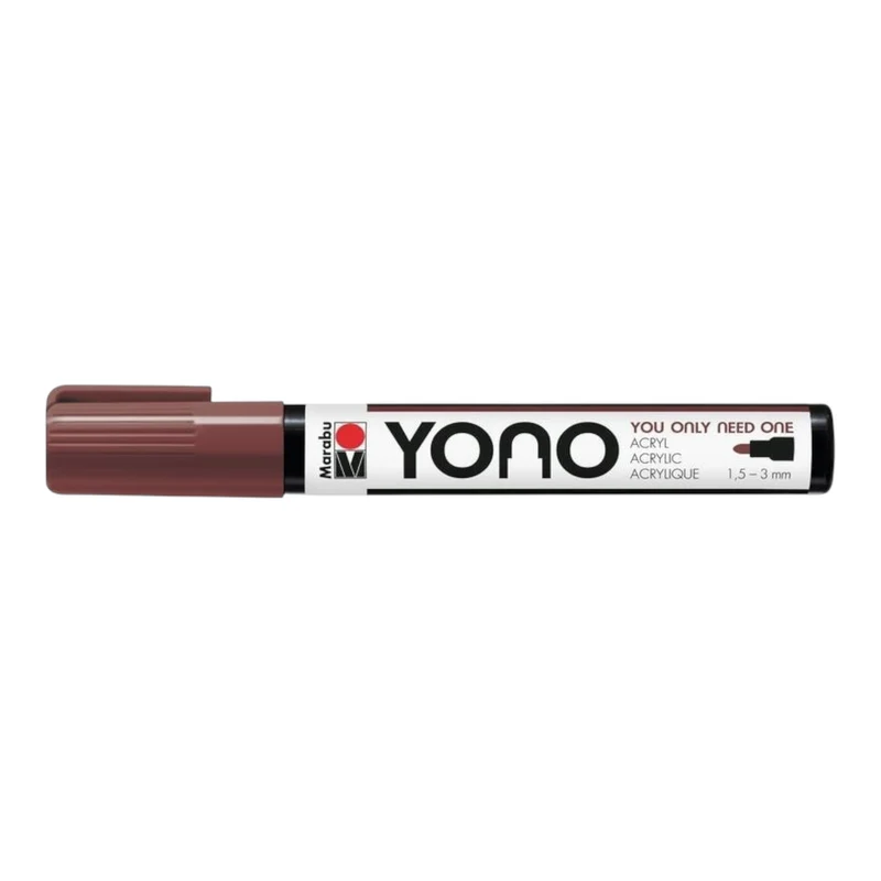 Acrylmarker YONO 1.5 - 3 mm Braun