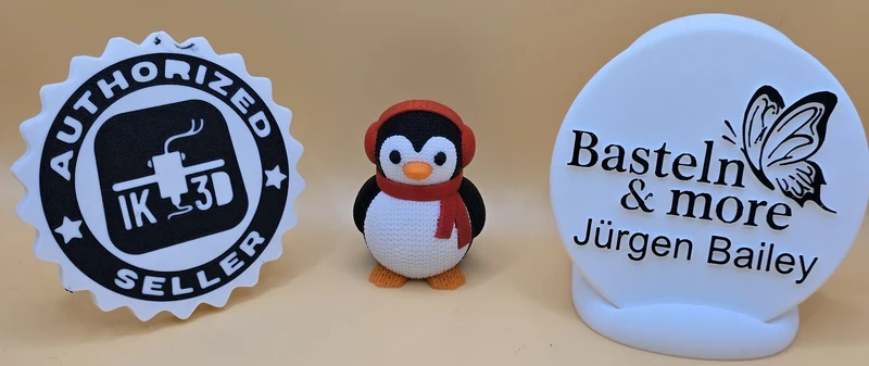 Weihnachtsdeko "Pinguin"