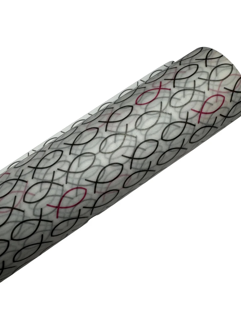 Transparentpapier Fischmotiv Rolle