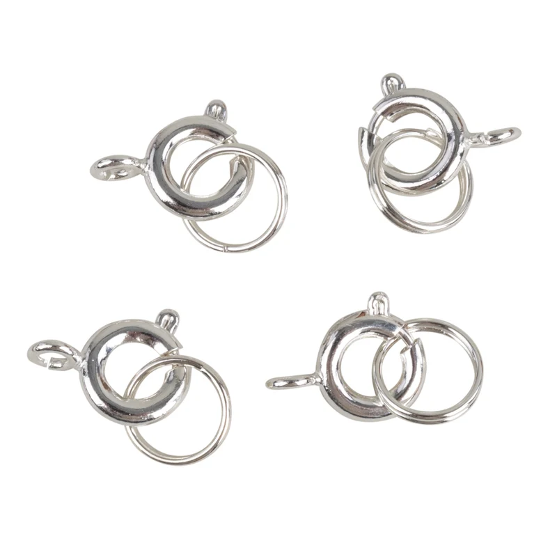 Federringe mit Spaltring, 7mm ø