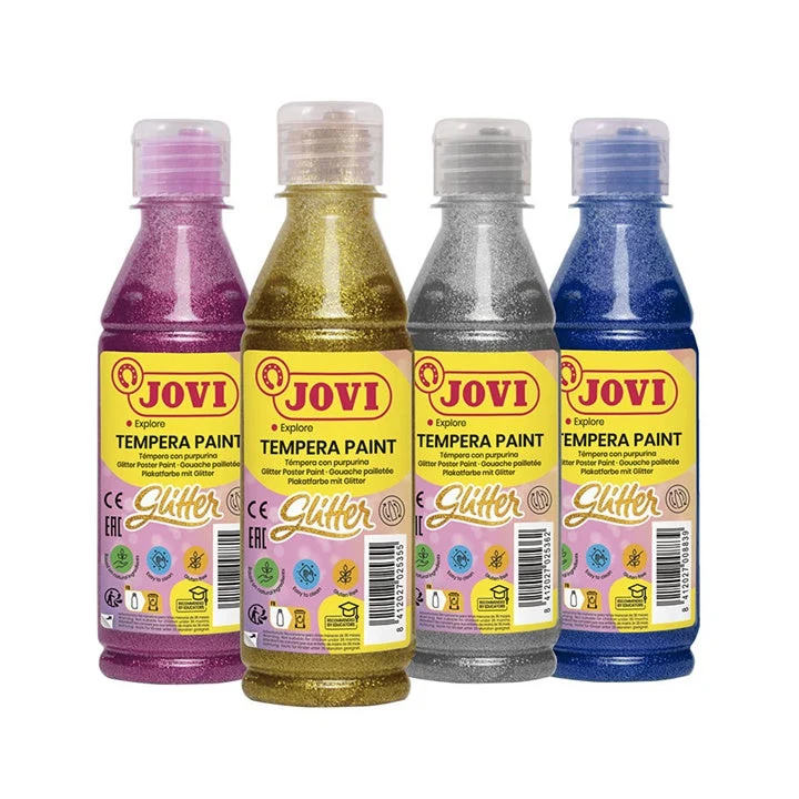 JOVI Fluid Glitter Tempera Paint 250 ml