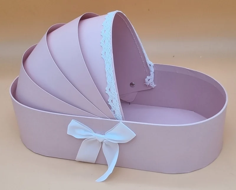 Box Kinderwagen 15,5x8x30cm "Rosa 632"