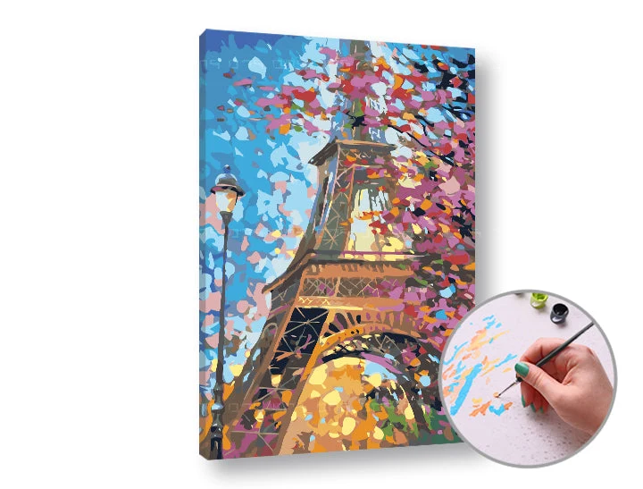 Paint by Numbers EIFFEL TOWER | High Difficulty