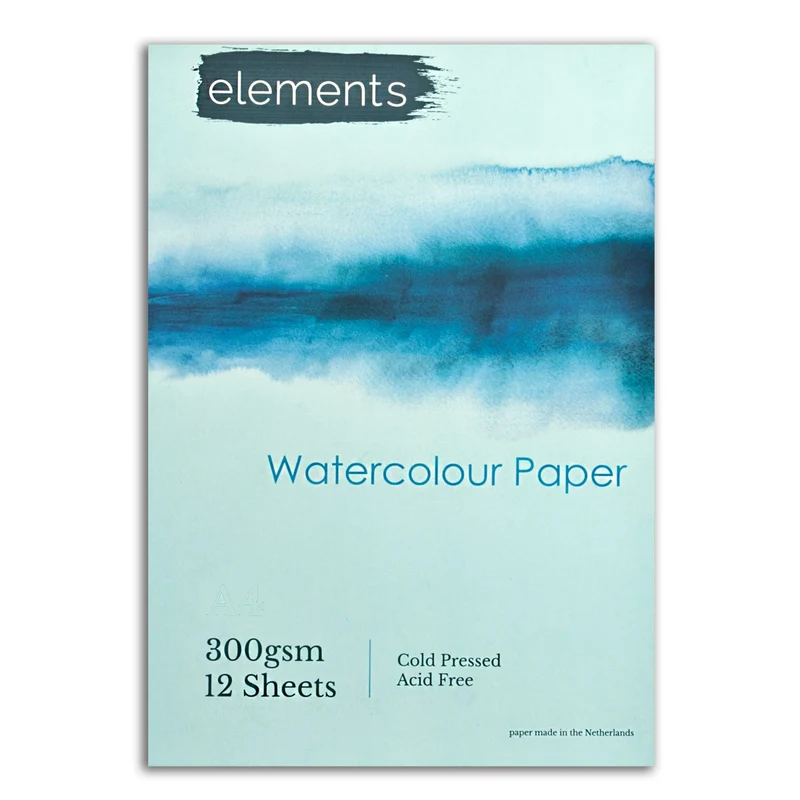 Elements Watercolour Complete Art Set with Pad