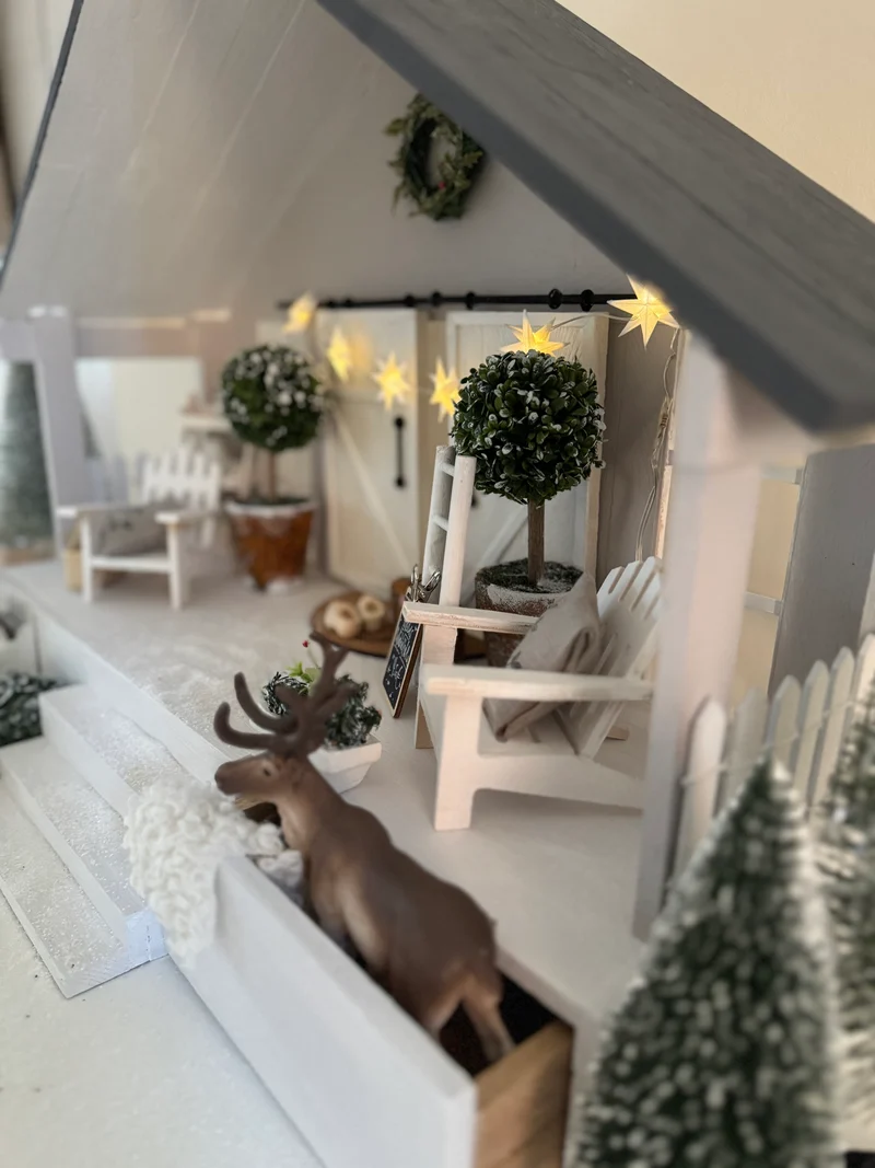 Downloadvorlage Anleitung Terrasse Wichtelhaus mit SCHUBLADEN