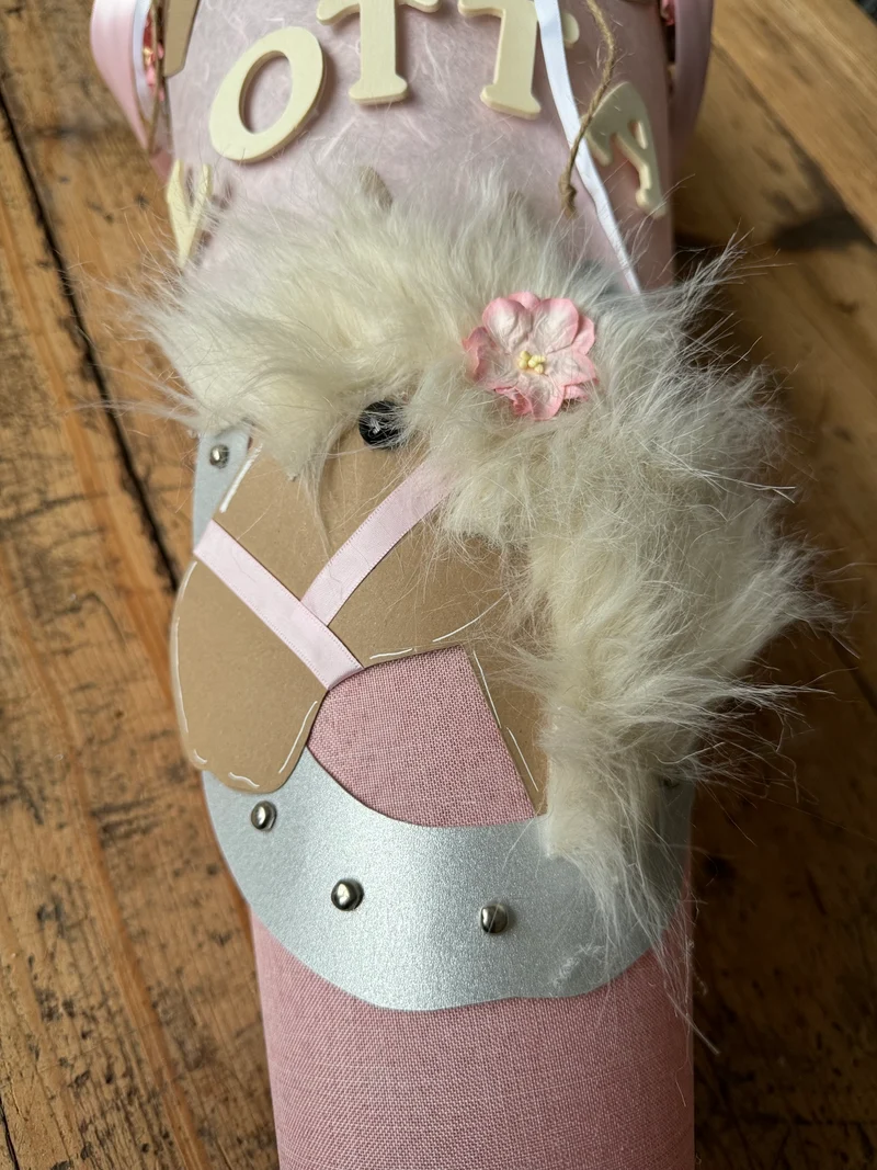 Pony -Schultüte DIY Bastelset - aus Schultüte wird Nachtlicht