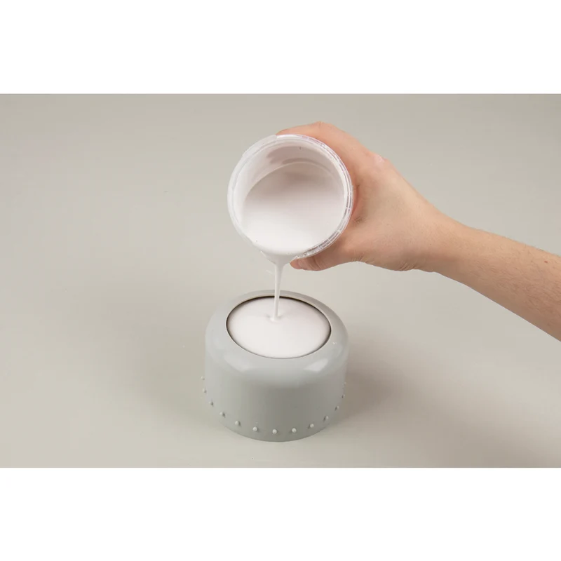 Silikon Gießform Schale 11 cm mit Lochrand