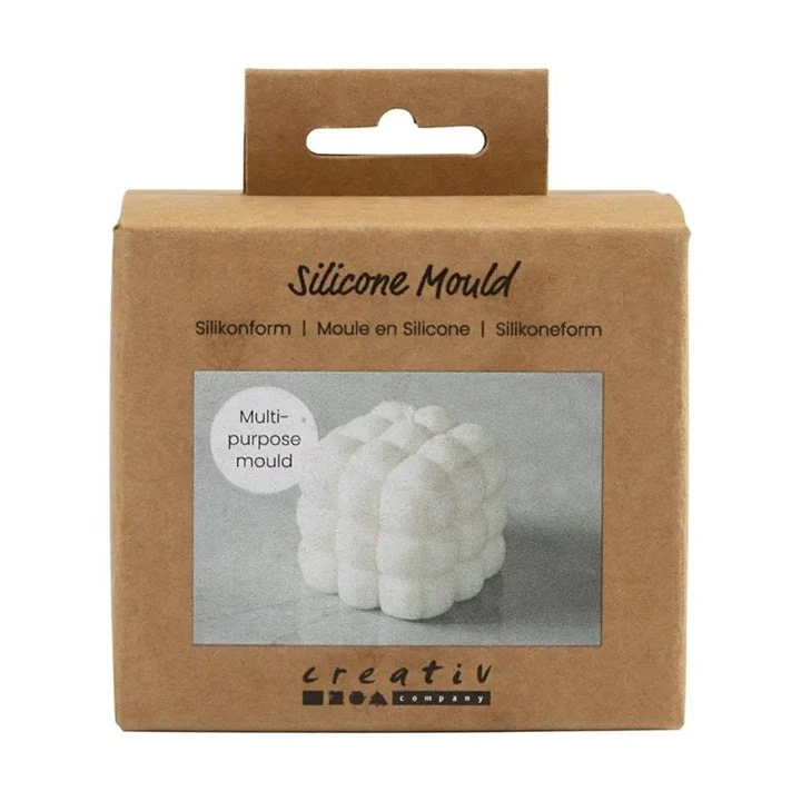 Silicone Mold - Square with Bubbles