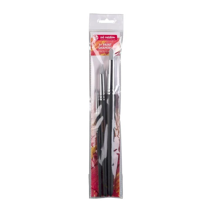Art Creation Silicone Brushes, Set of 3