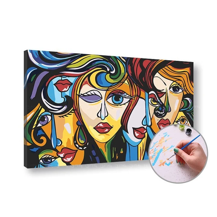 WOMEN Paint by Numbers – Low Difficulty