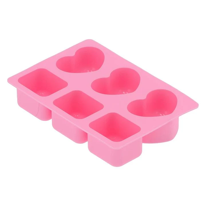 Silicone Casting Container - Squares and Hearts