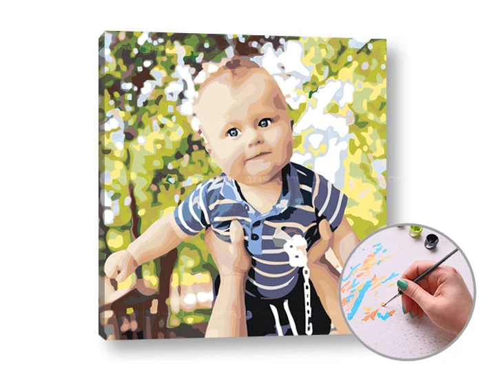 Paint by Numbers from Your Own Photo | SQUARE