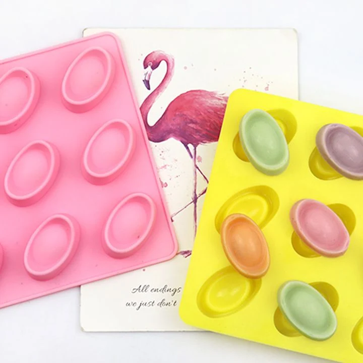 Silicone Casting Mold - Ovals