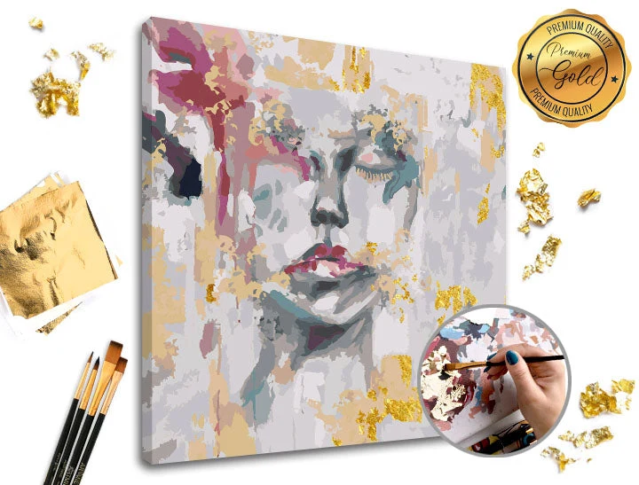 PREMIUM GOLD Paint by Numbers – Forgotten | Forgotten