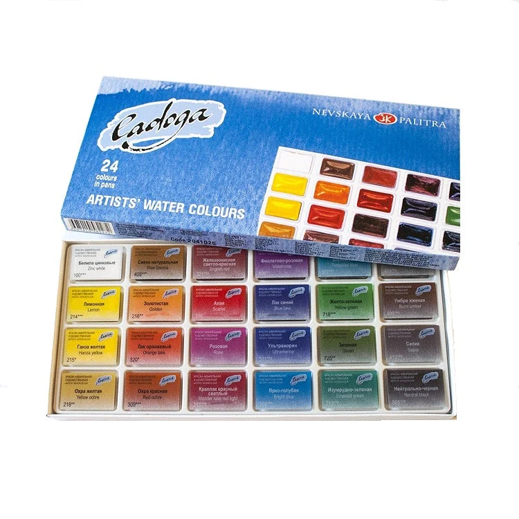 Ladoga Set of Artistic Watercolors / 24x2.5 ml