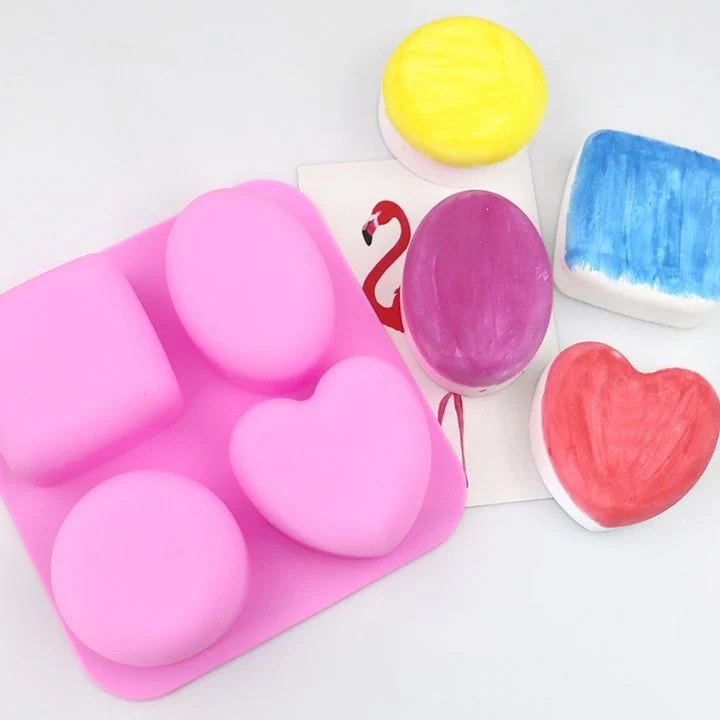 Silicone Casting Mold - 4 Shapes