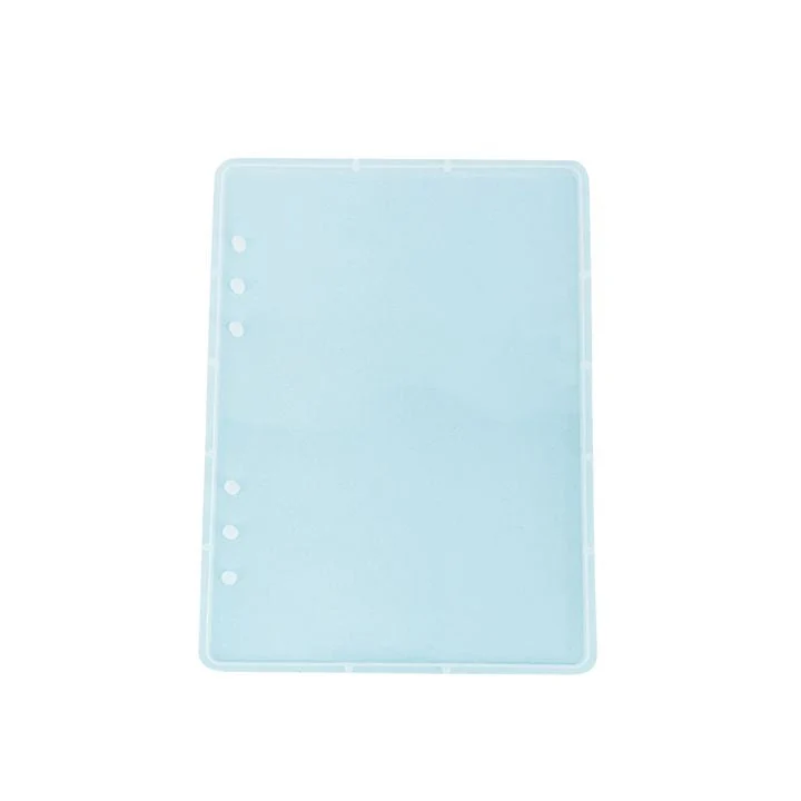 Silicone Mold for Casting, 22.3x16.3x0.5 cm, A5 Notebook Cover, Set of 2