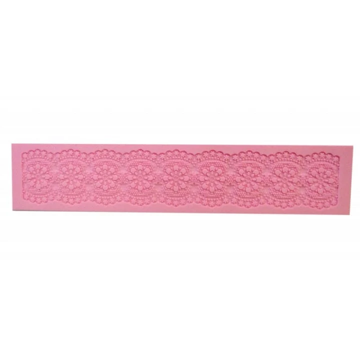Silicone Flower Mold 39.5x8x0.4 cm