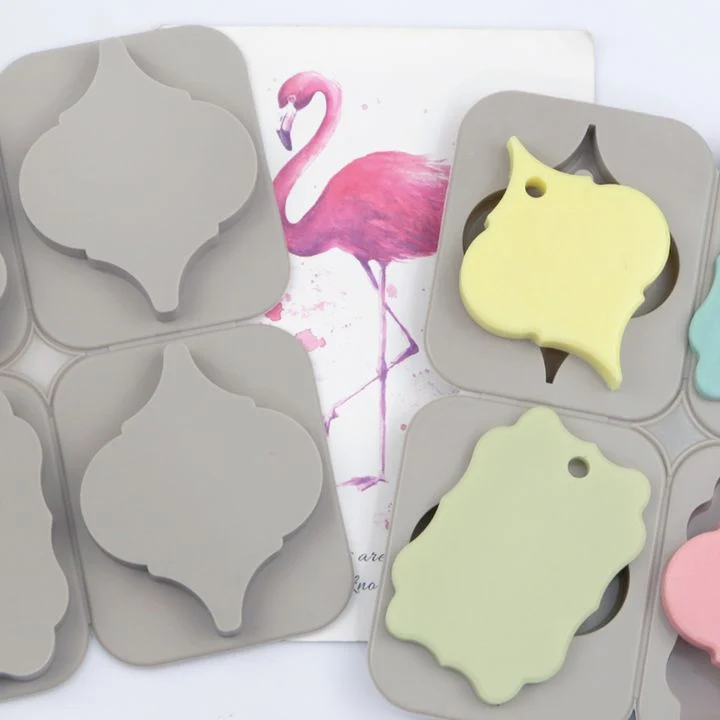 Silicone Casting Mold for Ornaments with a Hole