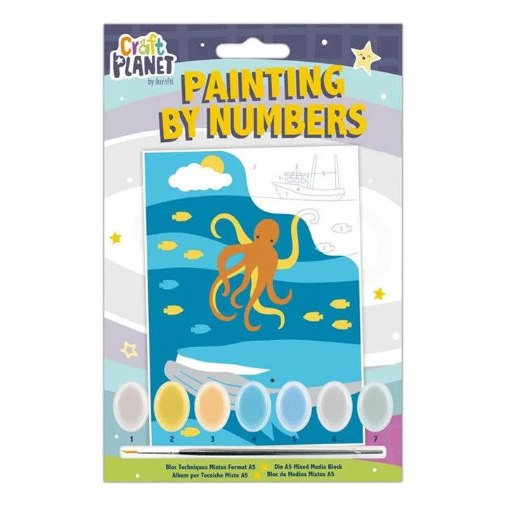 Craft Planet Paint by Numbers for Kids