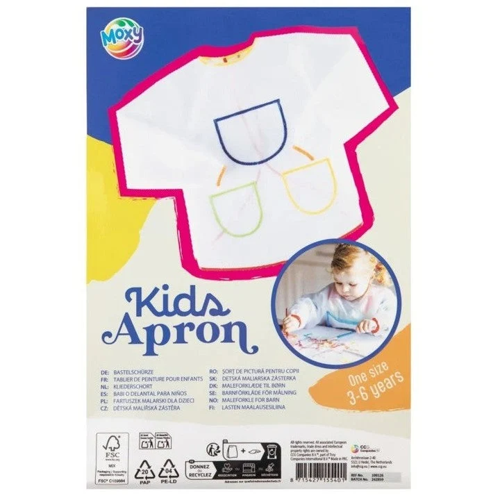 Kids' Craft Apron, One Size, Ages 3–6