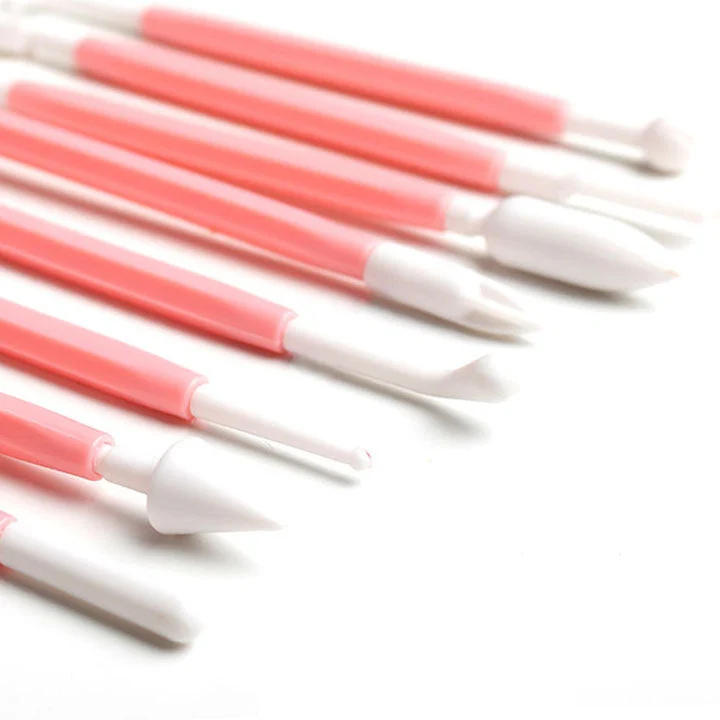 Set of 8 Double-Sided Modeling Tools