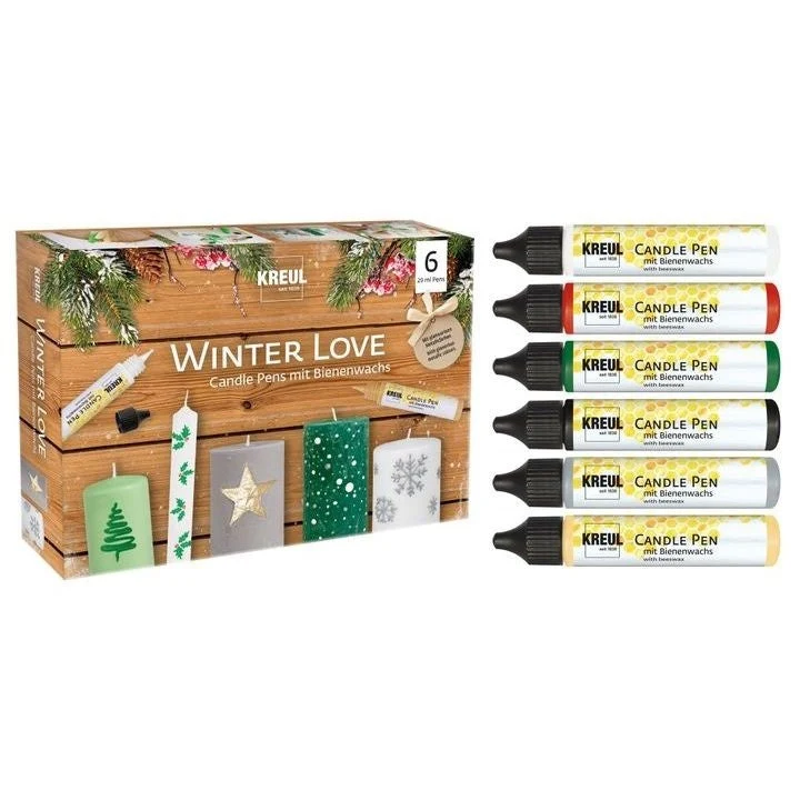 KREUL Candle Set Winter Love 6×25 ml