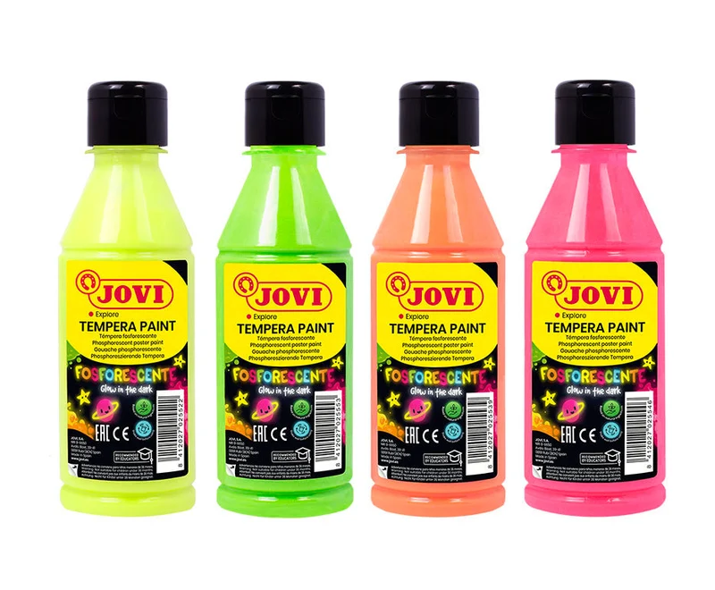 JOVI Premium neonska tempera boja 250 ml
