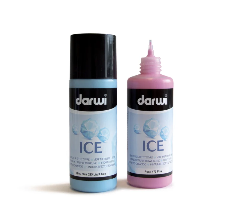 DARWI ICE Eiseffektfarbe 80 ml, Rosa