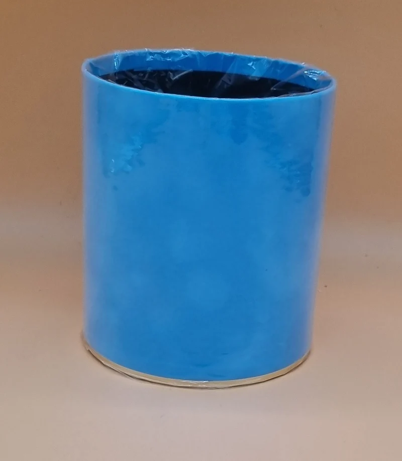 Box Samt 14x12cm "Hellblau 574"