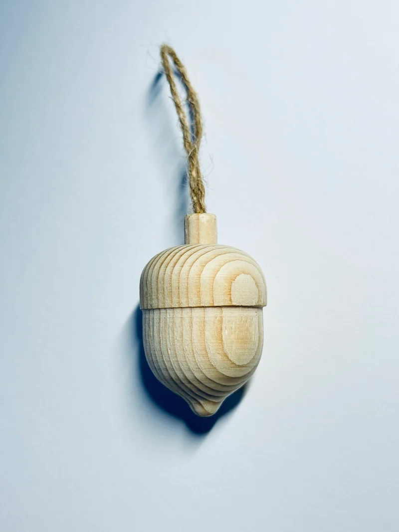 Eichelanhänger Holz